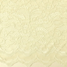 Very Fine Corded Lace VINTAGE IVORY